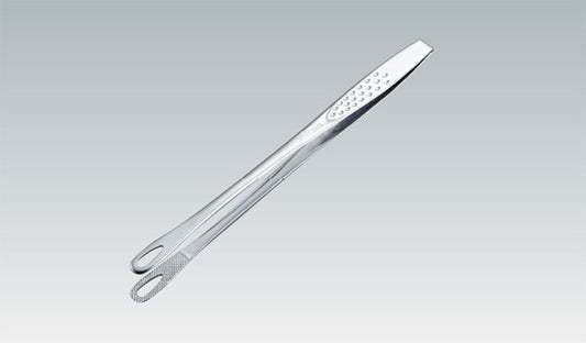 18-0 Stainless Steel Perforated Yakiniku Tongs
