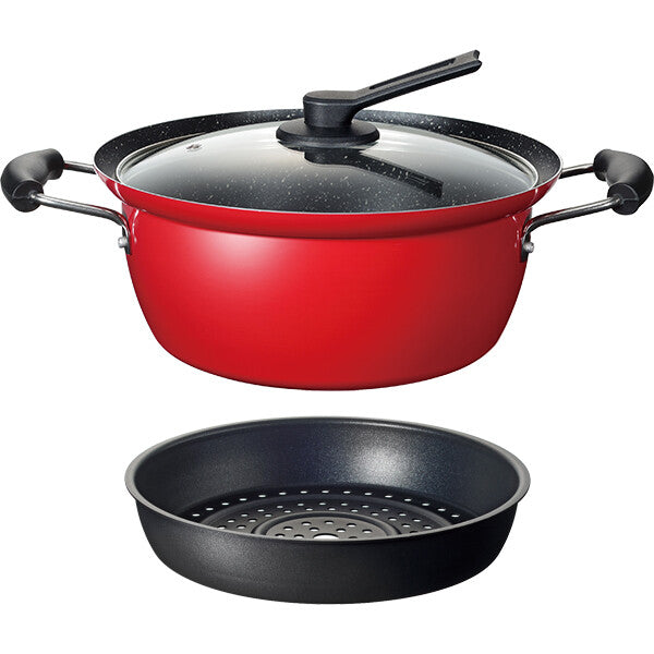 Wahei Freiz Induction Steamer Pot 24cm RB-1699