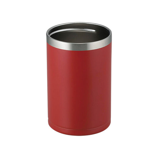 Wahei Freiz Fortec Stainless Can Cooler 350ml Earth Red RH-1532