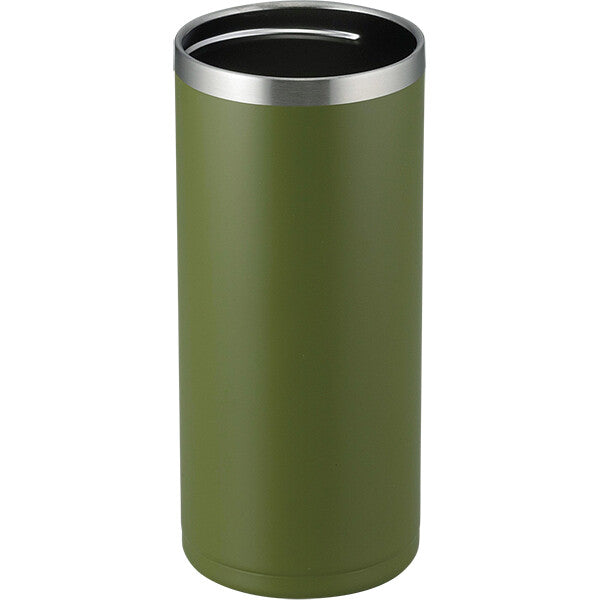 Wahei Freiz Fortec Stainless Can Cooler 500ml Forest Green RH-1536