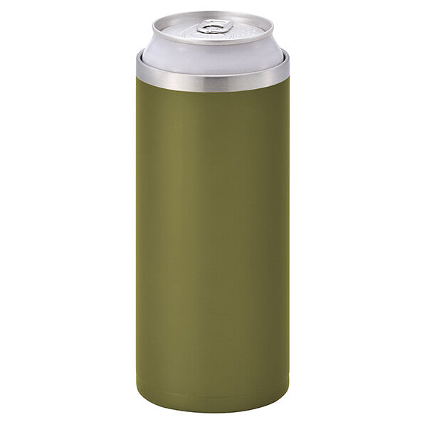 Wahei Freiz Fortec Stainless Can Cooler 500ml Forest Green RH-1536