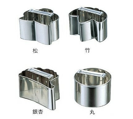 Whitesum 18-8 Stainless Steel Rice Mold (Monogata)