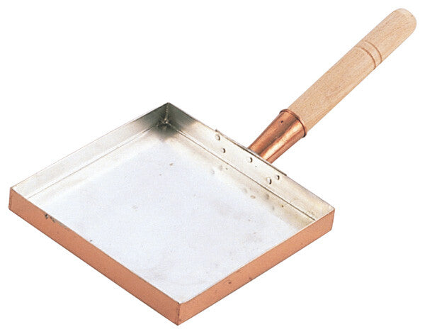 Tin-Lined Copper Usuyaki Pan
