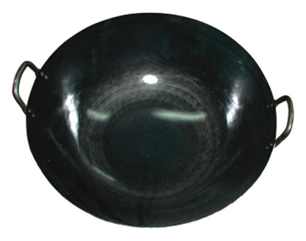 Yamada Kogyosho Hand-Hammered Iron Sichuan Wok