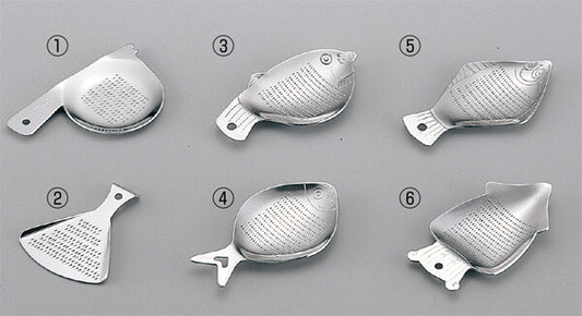 Stainless Steel Mini Grater, Sea Creature Design
