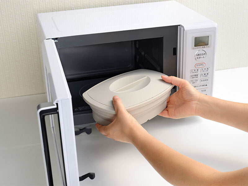 Wahei Freiz Magicalino Square Silicone Steamer Ivory RE-7264