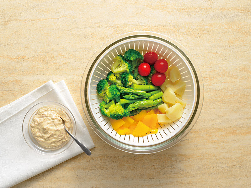 Wahei Freiz Magicalino Heat-Resistant Glass Bowl Set 21cm RE-7269