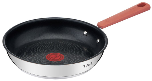 T-fal OptiSpace IH Stainless Frying Pan 26cm G72905