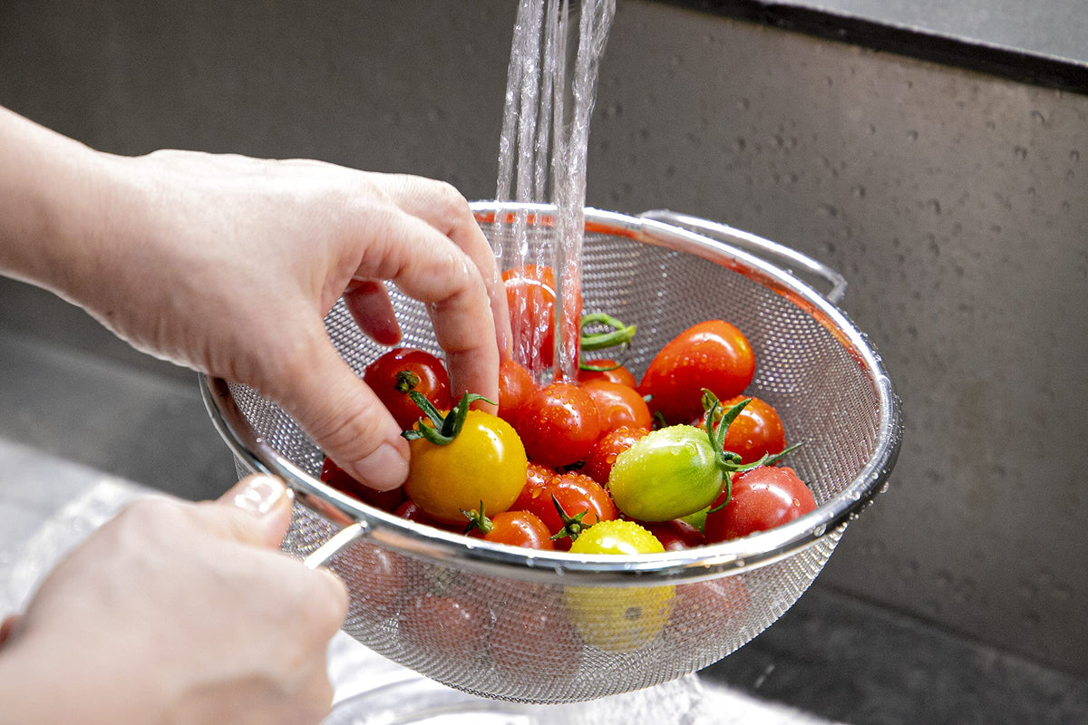Kyoto Katsugu Stainless Steel Colander with Handle
