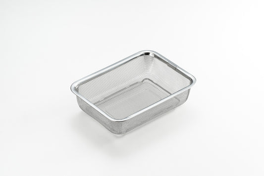 Yoshikawa Stainless Steel Square Colander Medium