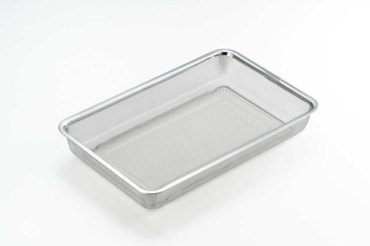 Yoshikawa Stainless Steel Square Colander Large