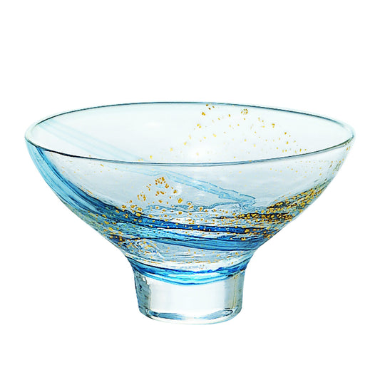 Toyo-Sasaki Glass Yachiyo Kiln Edo Glass Sake Cup