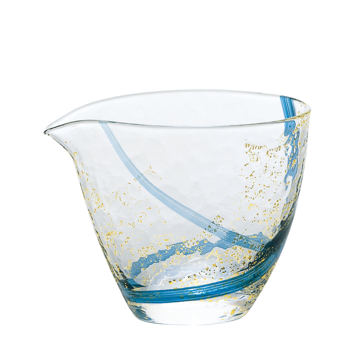Toyo-Sasaki Glass Yachiyo Kiln Edo Glass Sake Carafe (Katakuchi)