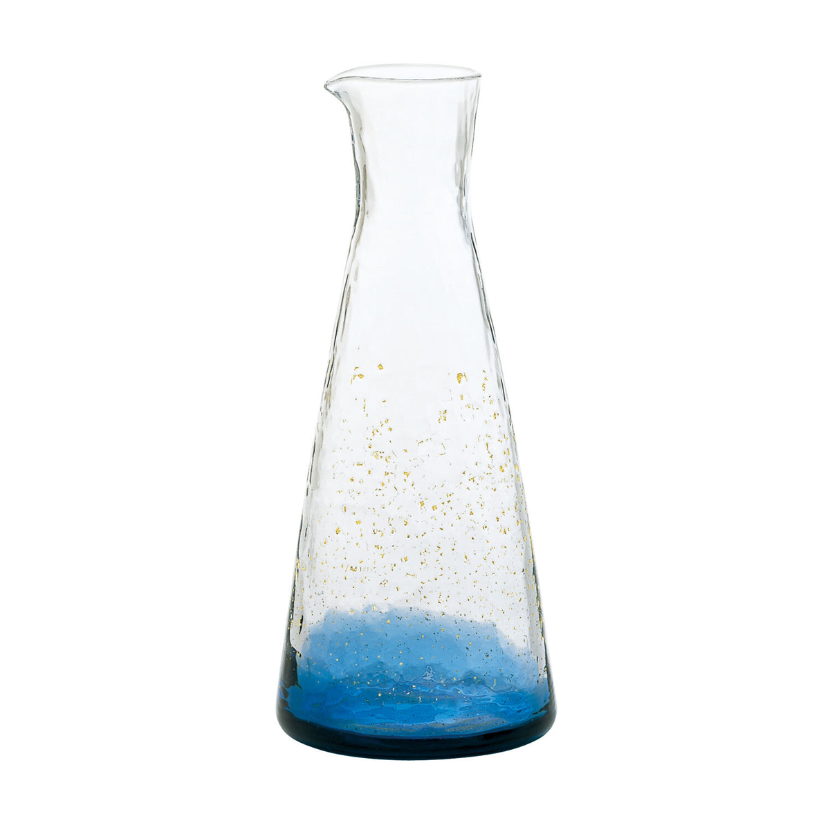 Toyo-Sasaki Glass Edo Glass Yachiyo Kiln Tokkuri Blue 300ml