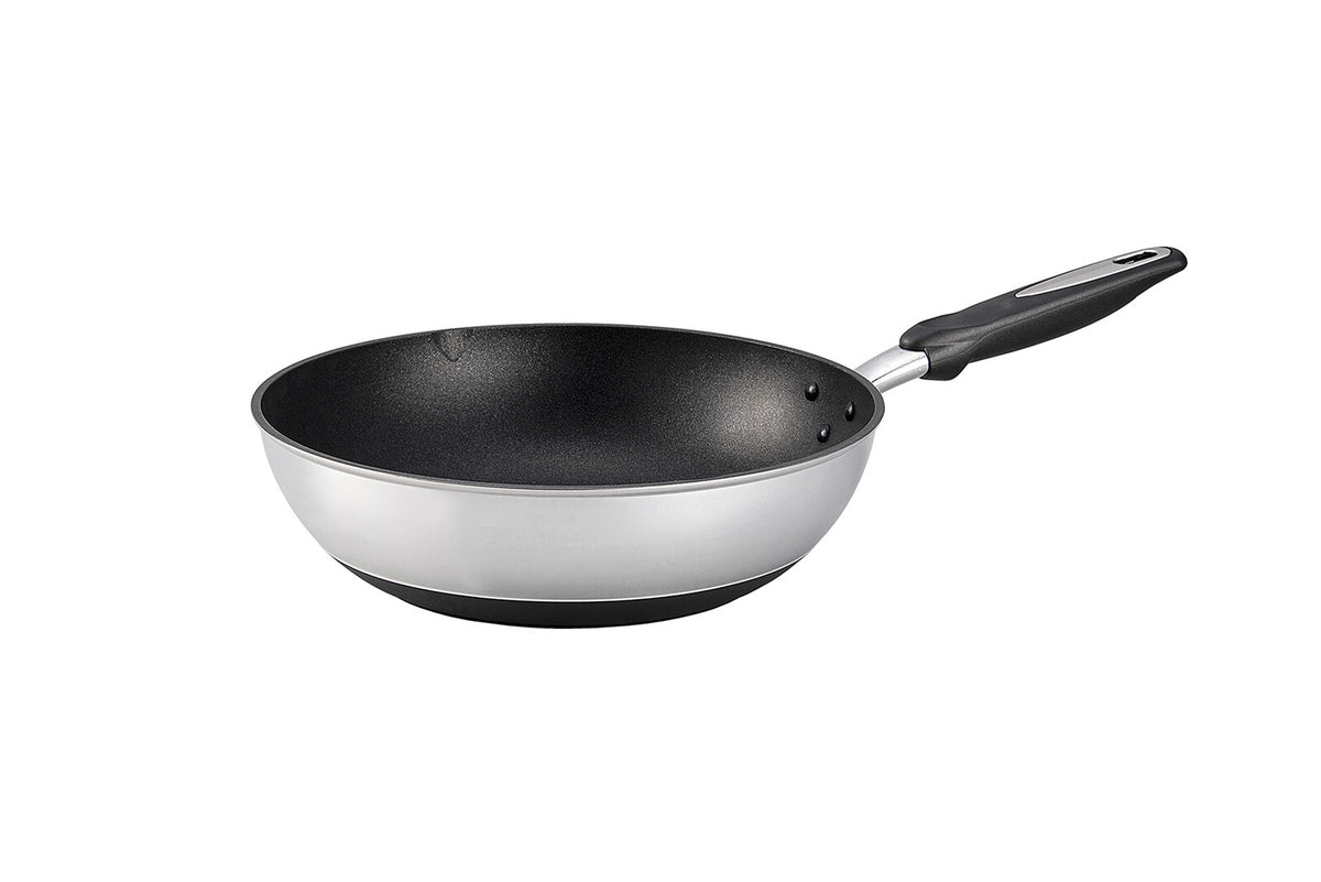 Hokuriku Aluminum IH High Cast Stir-Fry Pan 30cm