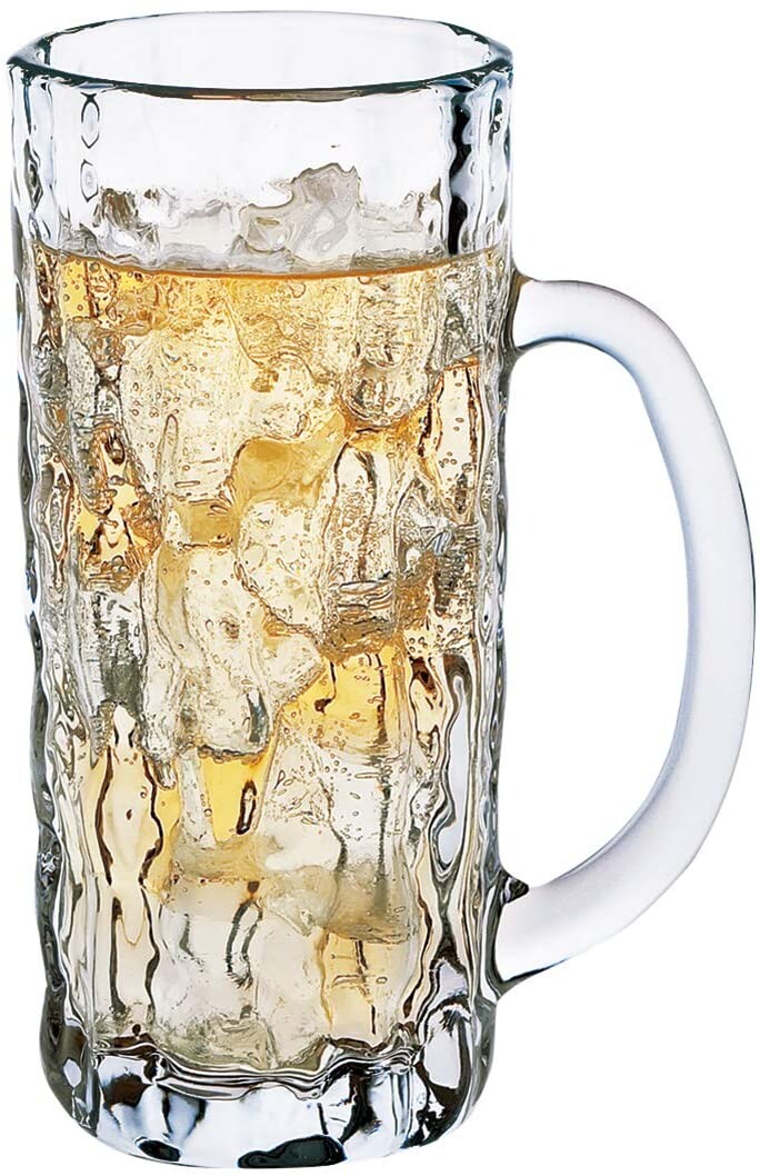 Toyo-Sasaki Glass Ice School Beer Mug L