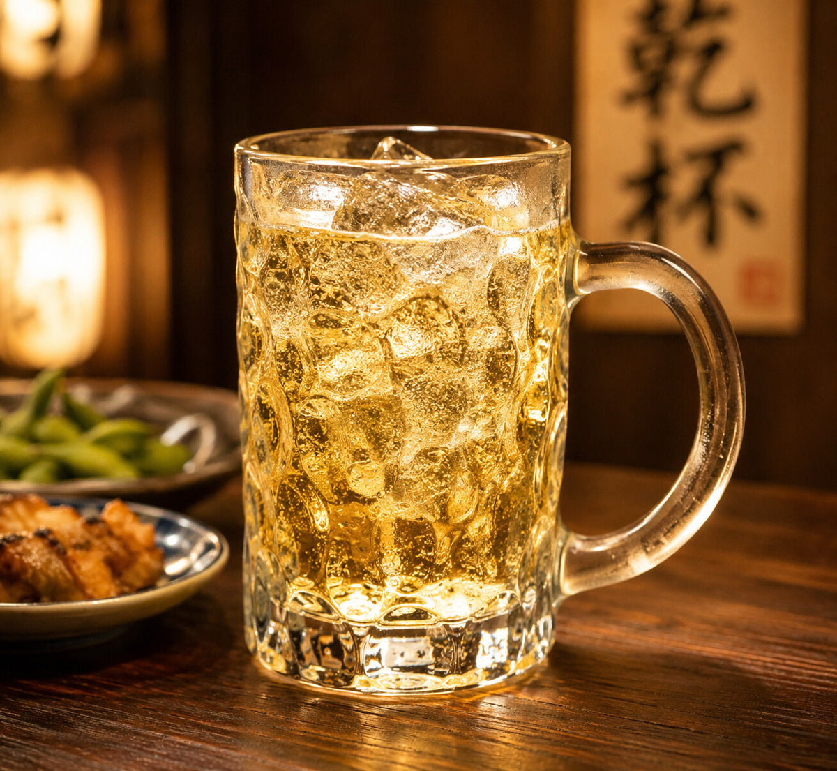 Toyo-Sasaki Glass Ice Crule Beer Mug, M