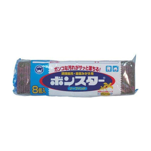 Bon Star Steel Wool Soap Pad 8-Pack