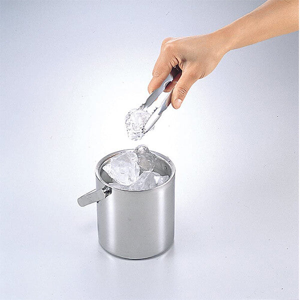 Pearl Metal Enjoy Kitchen Ice Tongs Stainless Steel C-4716