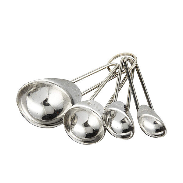 Pearl Metal Enjoy K Compact Measuring Spoons 4-Piece C-4736