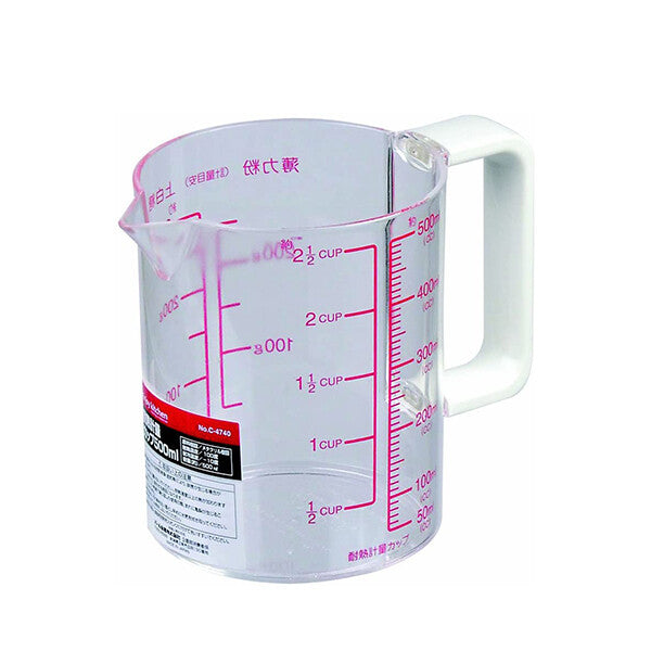 Pearl Metal Enjoy K Heat-Resistant Measuring Cup