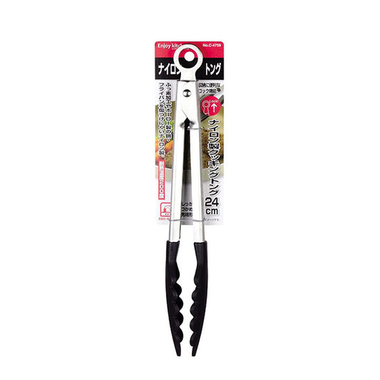 Pearl Metal Enjoy K Cooking Tongs 24cm C-4759