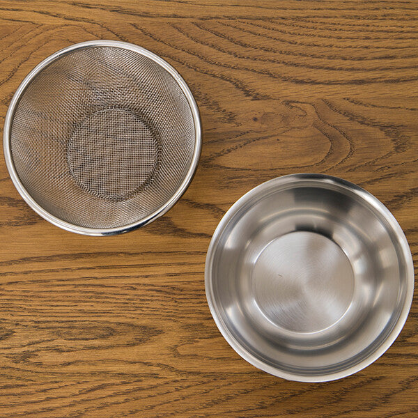 Kyoto Katsugu Stainless Steel Colander 15cm