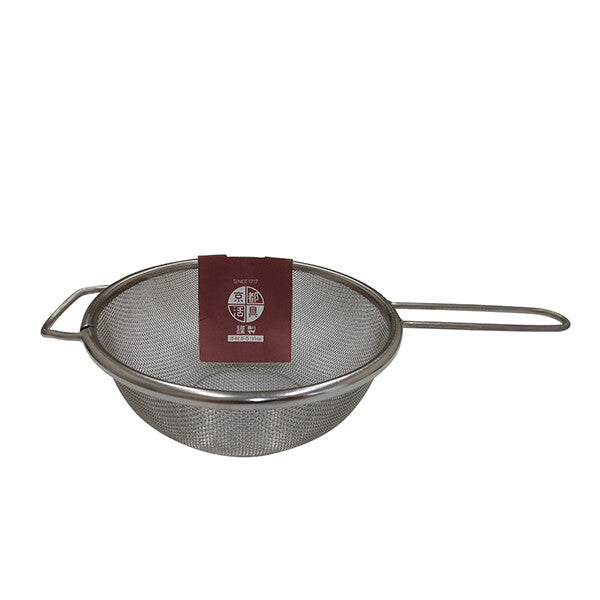 Kyoto Katsugu Stainless Steel Colander with Handle 18cm