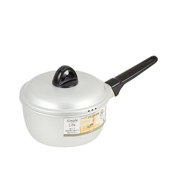Pearl Metal Simple Life Gas-Only Saucepan 16cm HB-3441