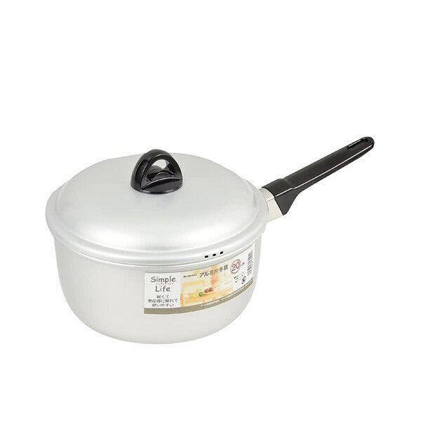 Pearl Metal Simple Life Gas-Only Saucepan 14cm HB-3441