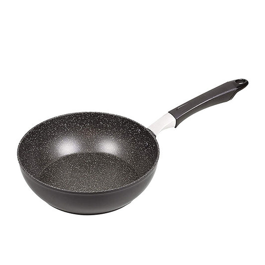 Pearl Metal Mega Marble Induction Deep Frying Pan 24cm HB-4370