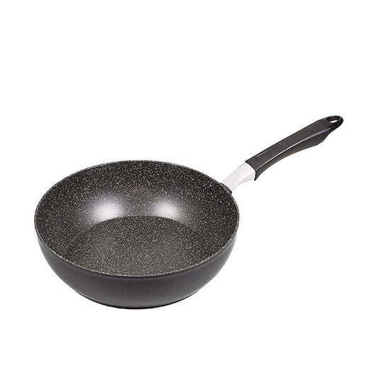 Pearl Metal Mega Marble Induction Deep Frying Pan 28cm HB-4373