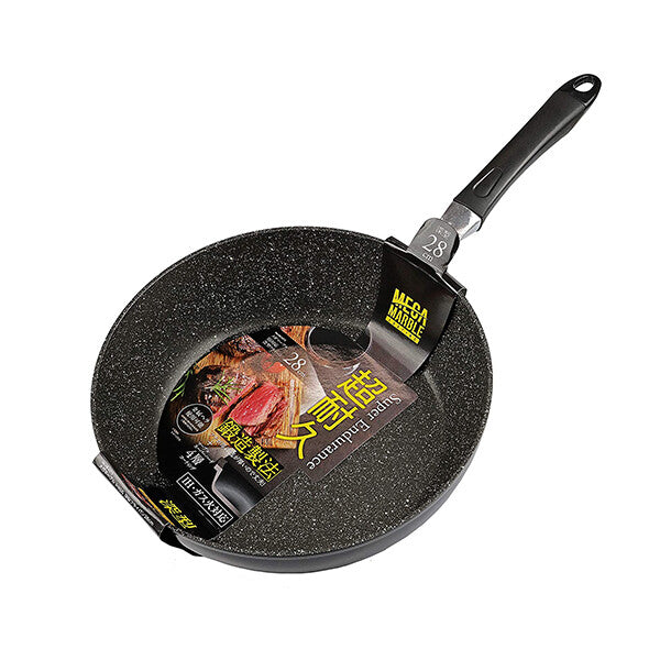 Pearl Metal Mega Marble Induction Deep Frying Pan 28cm HB-4373