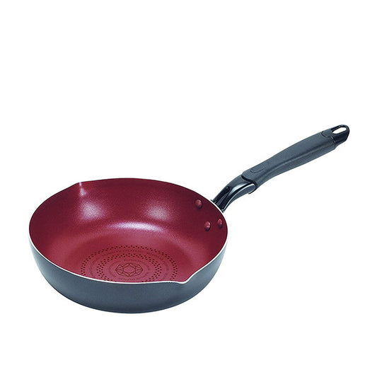 Pearl Metal Cook Sign Induction Deep Frying Pan 24cm HB-5584