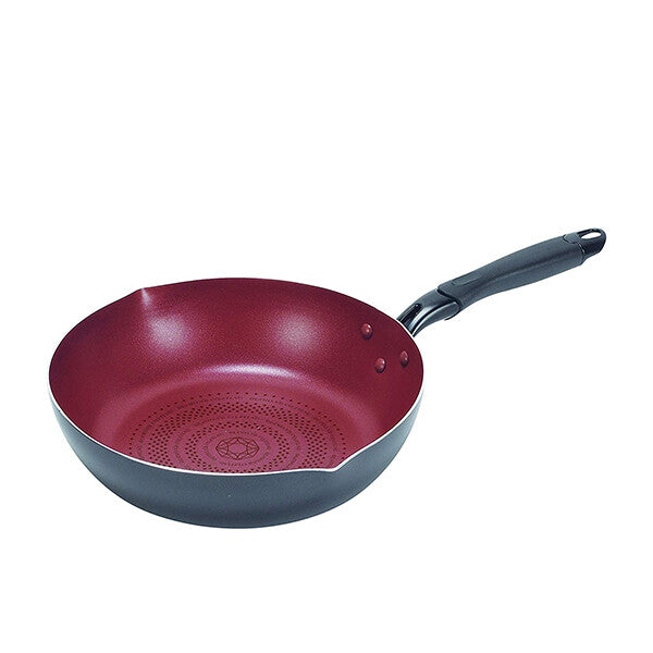 Pearl Metal Cook Sign IH-Compatible Stir-Fry Pan 28cm HB-5587