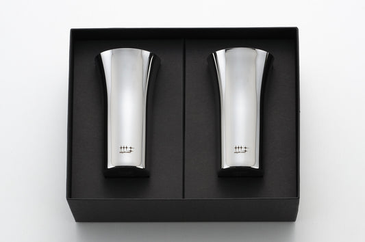 Yoshikawa Single Bite Beer Tumbler 190ml Set of 2