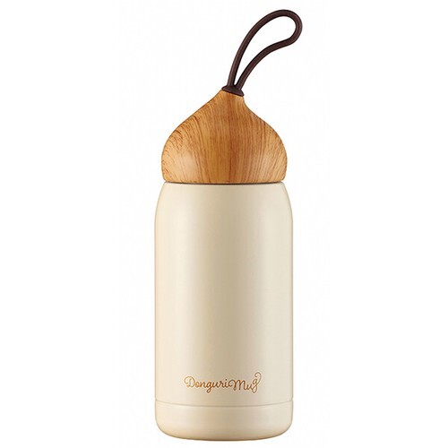 Orugo Donguri Stainless Steel Mug 280ml Yellow SMBD-28
