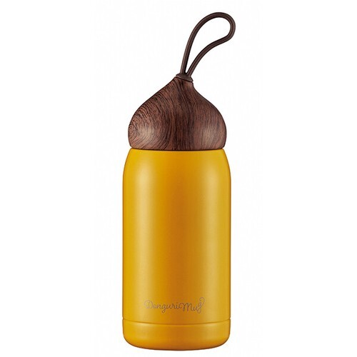 Orugo Donguri Stainless Steel Mug 280ml Yellow SMBD-28