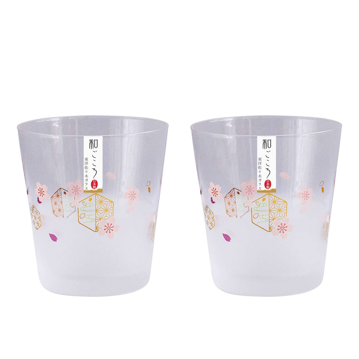 Toyo-Sasaki Glass Wagokoro Pair Glass Gift Set
