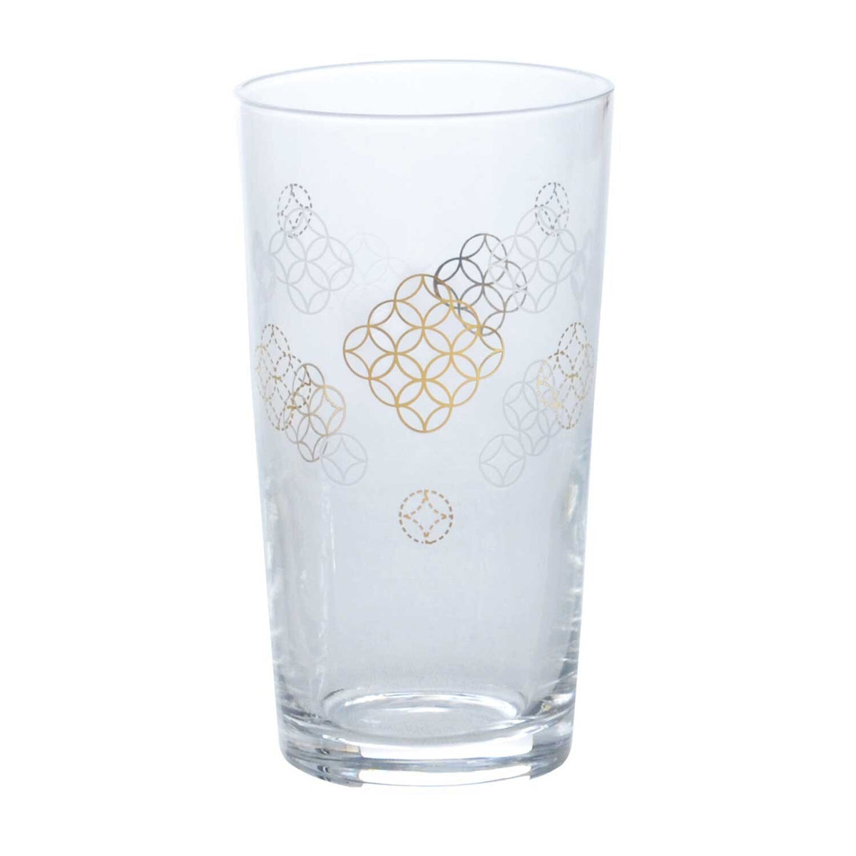 Toyo-Sasaki Glass Wamon Sake Cup, Cloisonne Pattern