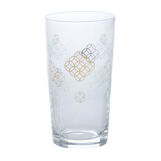 Toyo-Sasaki Glass Wamon Sake Cup, Cloisonne Pattern