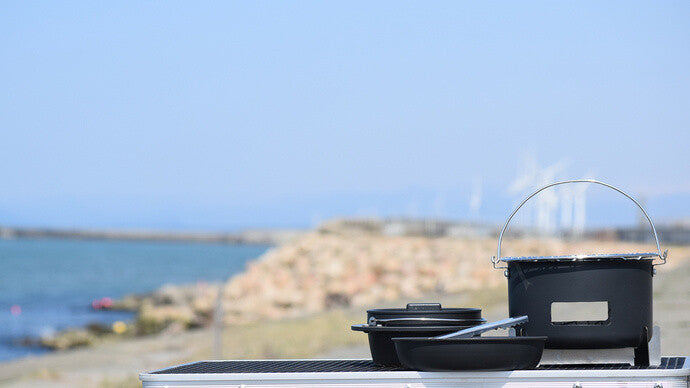 Urushiyama Soloc Outdoor Cooking Frying Pan 16cm SLC-16