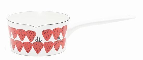 Plune IH-Compatible Enamel Milk Pan, 15cm