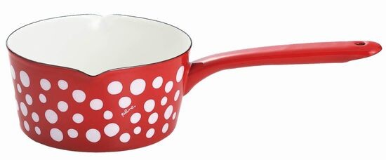 Plune IH-Compatible Enamel Milk Pan, 15cm