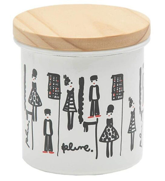 Plune Enamel Canister 350ml Girls Boys CA-308