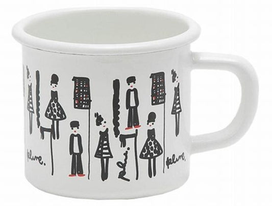 Plune Enamel Mug 380ml Girls Boys MA-508