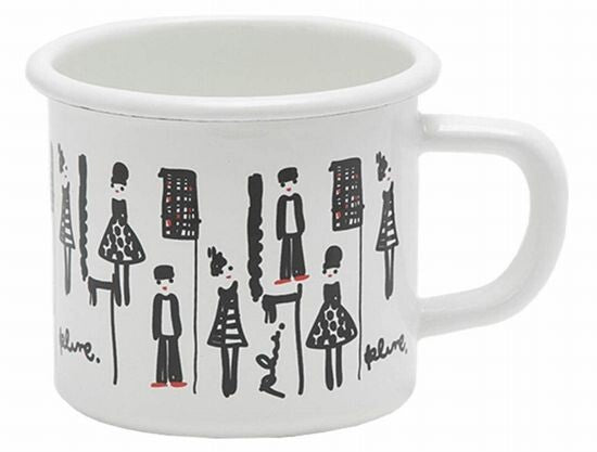 Plune Enamel Mug 380ml