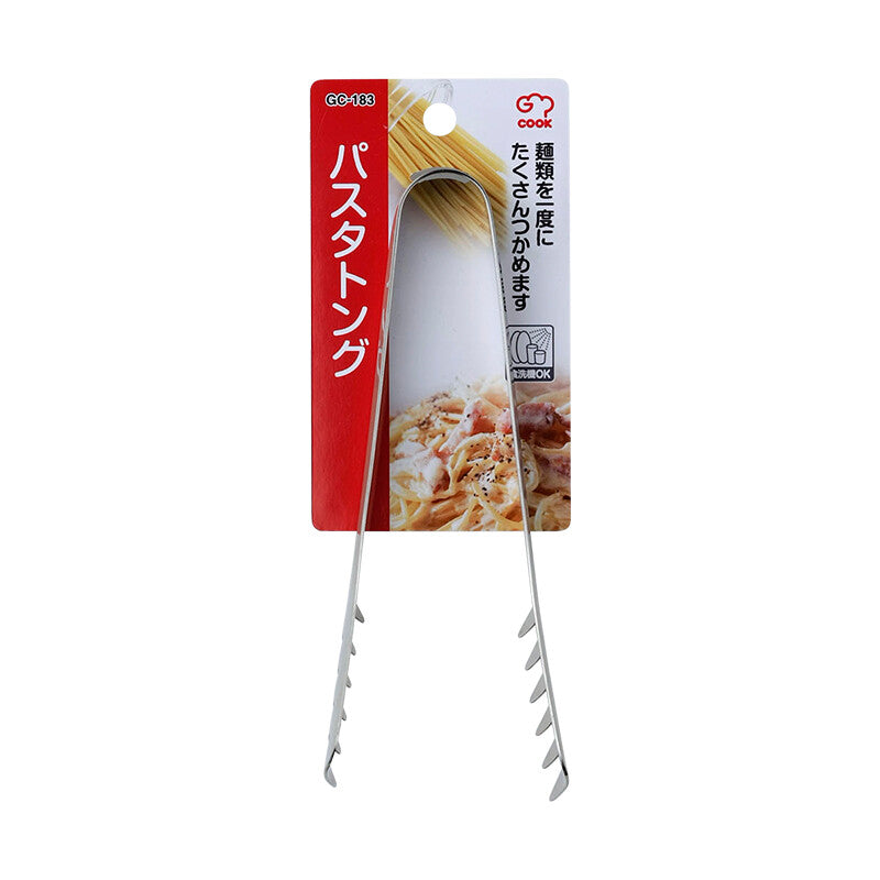 Wahei Freiz G-Cook Stainless Steel Pasta Tongs GC-183