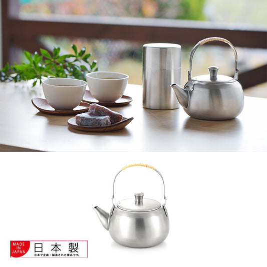 Azuma Midori Stainless Steel Teapot Loop Handle 0.5L