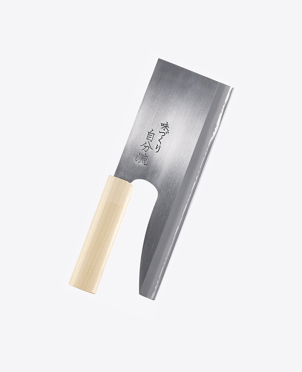 Hounen Special Select Soba Noodle Knife (Menkiri Bocho) All Steel 240mm